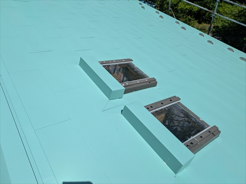 茅野市別荘屋根リフォーム　完工